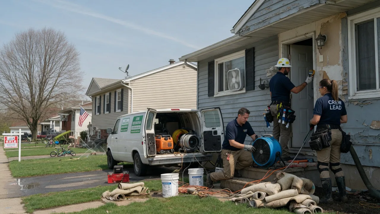 Flood Cleanup in Eakly, OK near me